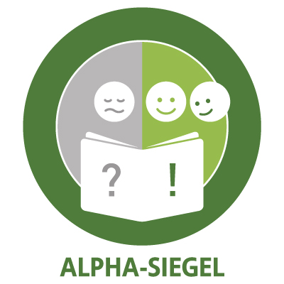 Alphasiegel